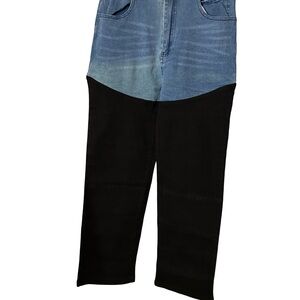 CHAPPS LOOK. Sexy with Crop Top and Heels. It’s a Vibe. Blue Black Skinny Jeans